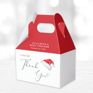 Ballotins Père Noël Baby Baby shower de Noël Merci