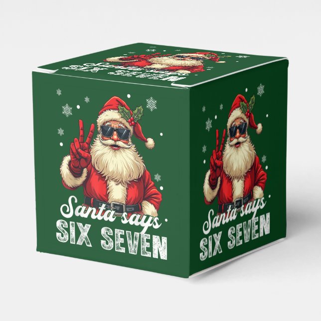 Ballotins Père Noël dit SIX SEPT – Mème de Noël drôle (Verso)