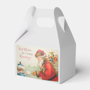 Ballotins Père Noël et garçon Noël de la nostalgie vintage