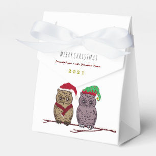 Ballotins Père Noël Owl et Elf Owl Ballotin