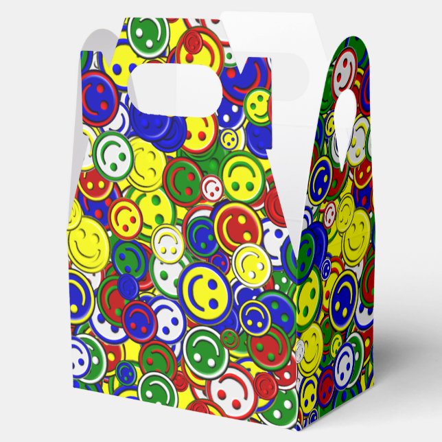 Ballotins Perles d'allocation de visage Joyeuses primaires (Ouvert)