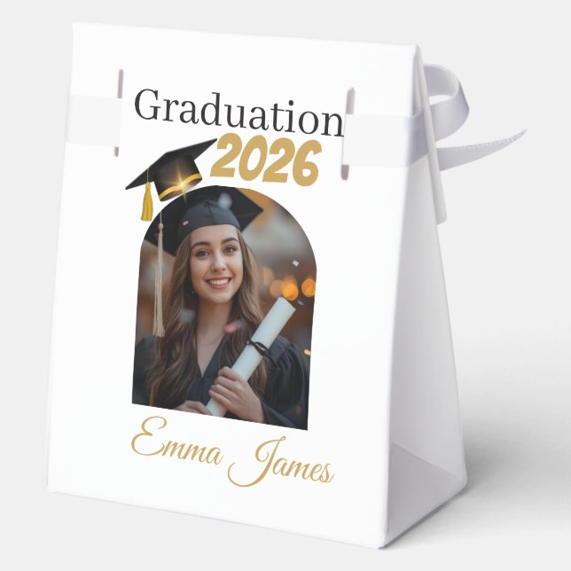 Ballotins Personalized Graduation Favor Bags Class of 2026 (Verso)