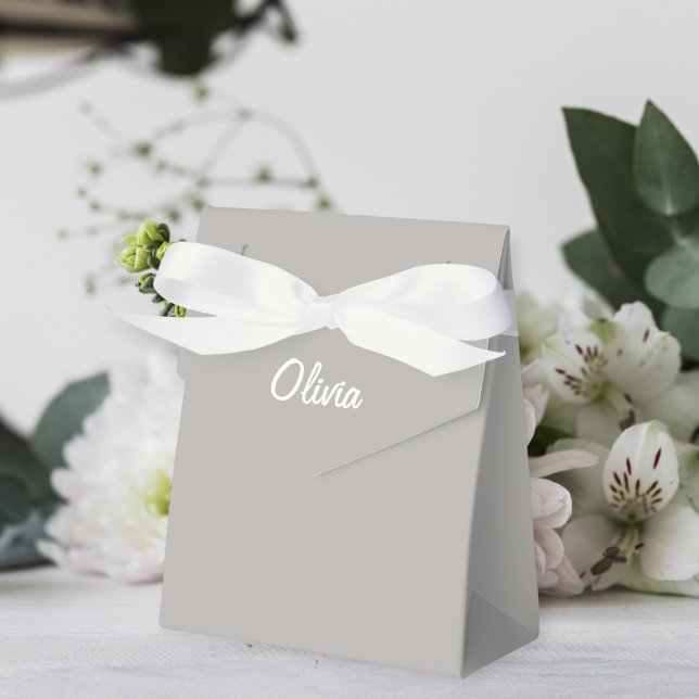 Ballotins Personalized  Party Box Gift Bag Favour neutral (Créateur téléchargé)