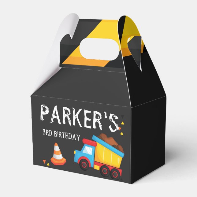 Ballotins Personnalisé En Construction (Verso)