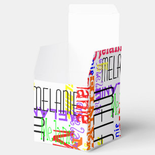 Ballotins Personnalisé Nom Personnalisé Collage Coloré