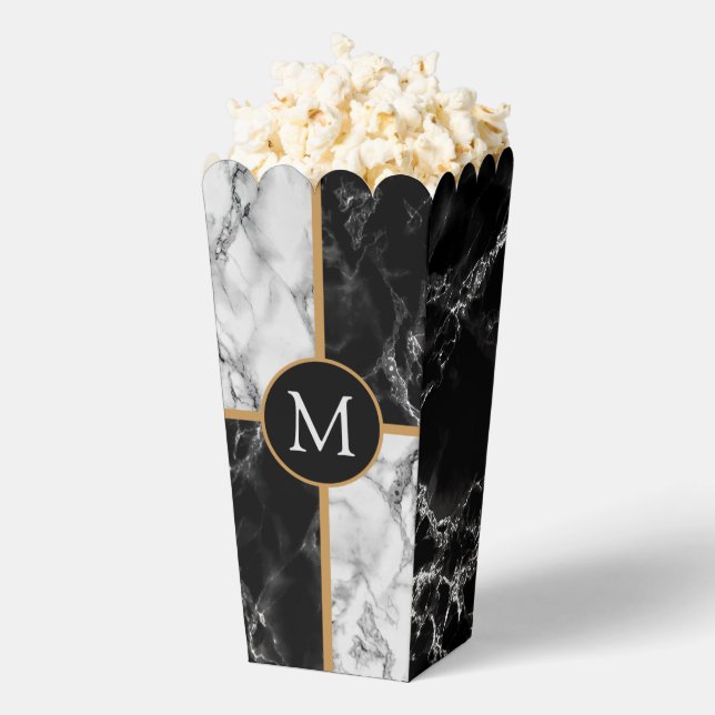 Ballotins Personnalisé Votre Lettre Boîte Popcorn Design en  (Sauté)