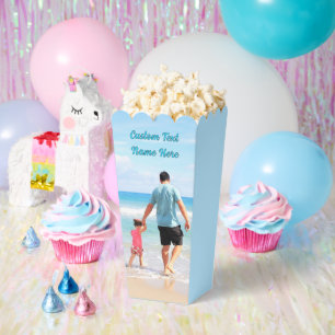 Ballotins Personnalisé Votre Photo Zone Popcorn Texte Person