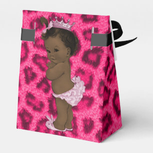 Ballotins Personnalisée Ethnic Princess Baby Leopard Motif