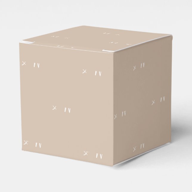 Ballotins Personnaliser avec cadeau blanc initial monogramme (Verso)