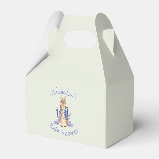 Ballotins Personnaliser Lapin Classique Bébé Shower (Verso)