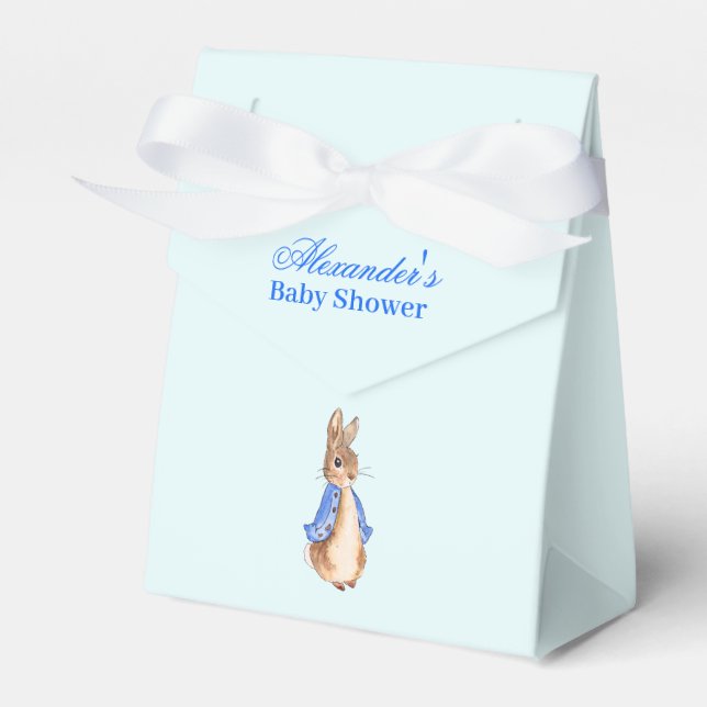 Ballotins Personnaliser Nom Pierre le Baby shower lapin (Verso)