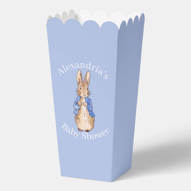 Ballotins Personnaliser Pierre le Baby shower lapin (Recto)