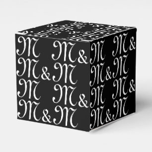 Ballotins Personnaliser w Initiales du couple monogramme cad
