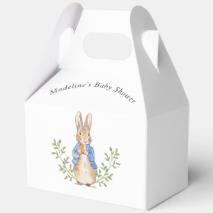 Ballotins Peter Rabbit Baby shower Vintage bleu blanc