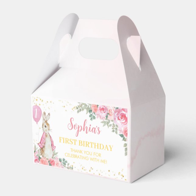 Ballotins Peter Rabbit Ballotin fête d'anniversaire (Verso)