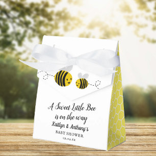 Ballotins Petit Baby shower d'abeilles au miel doux