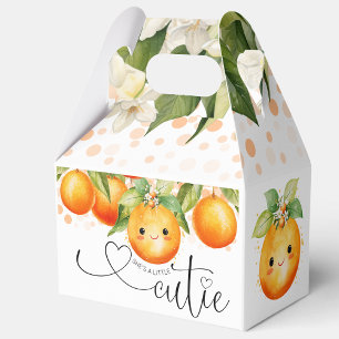 Ballotins Petit Baby shower de Citrus orange Cutie