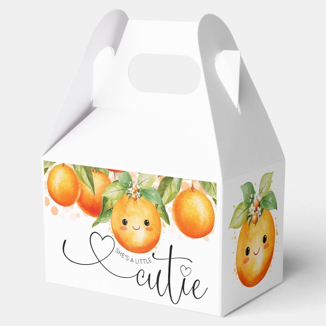 Ballotins Petit Baby shower de Citrus orange doux (You can add text and add a background color to this cute design.)