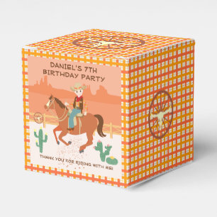 Ballotins Petit cow-boy cool et cheval fête d'anniversaire