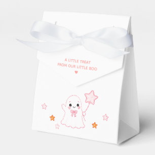 Ballotins Petit Fantôme Boo Baby Shower d'Halloween Rose