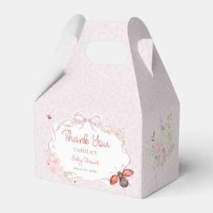 Ballotins Petit Floral Fille Bébé Love Bug Shower