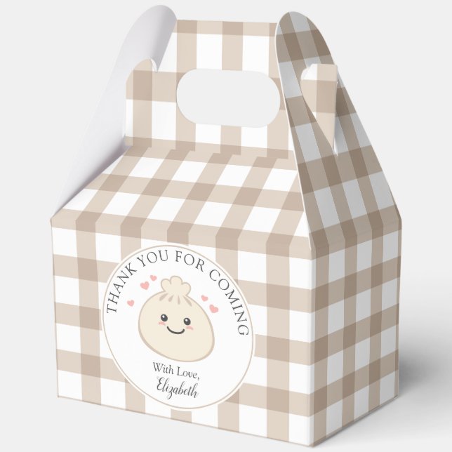 Ballotins Petit Merci De Baby shower À Déverser Pour Venir (Recto)