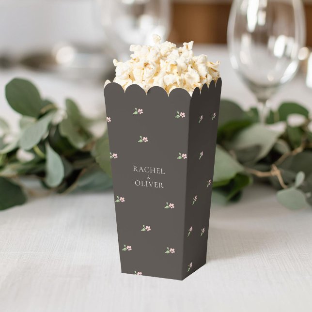 Ballotins Petit Popcorn Mariage Fleur Populaire (Créateur téléchargé)