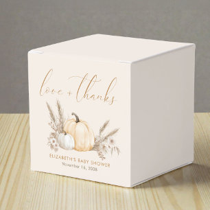 Ballotins Petite Citrouille Baby Shower d'Automne