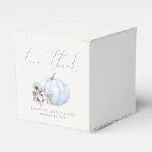Petite Citrouille Bébé Garçon Fête Prénatale d'Aut