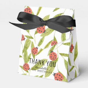 Ballotins Petite coccinelle amoureuse Feuille de ladybug 1er