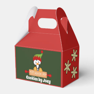 Ballotins Petits enfants cuire pingouin boîte à biscuits d