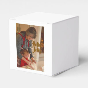 Ballotins photo de vacances de famille beige holly jolly nab