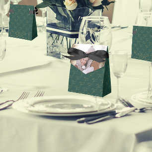 Ballotins Photo en couple   Mariage Merci vert