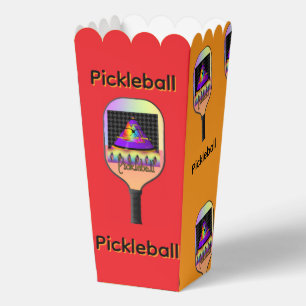 Ballotins Pickleball Popcorn Rouge Et Orange