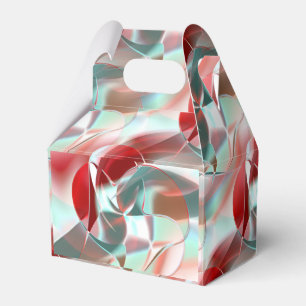 Ballotins Pièces circulaires torsadées en corail rouge doux 