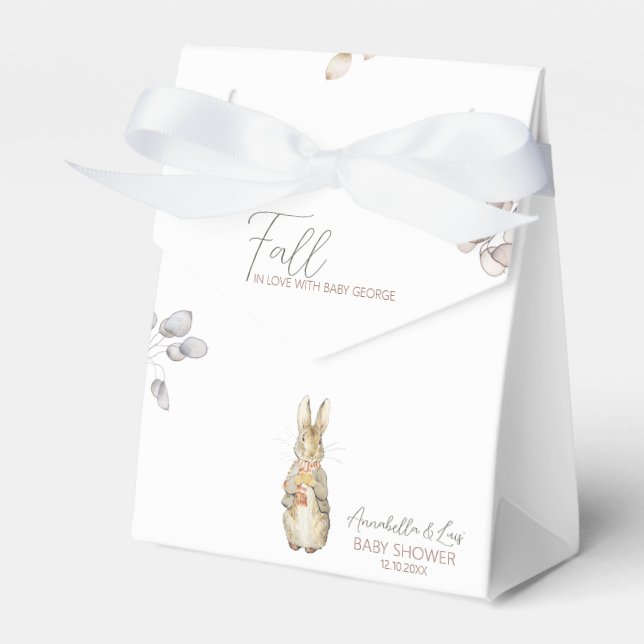 Ballotins Pierre le lapin Automne Baby shower d'hiver d'auto (Verso)