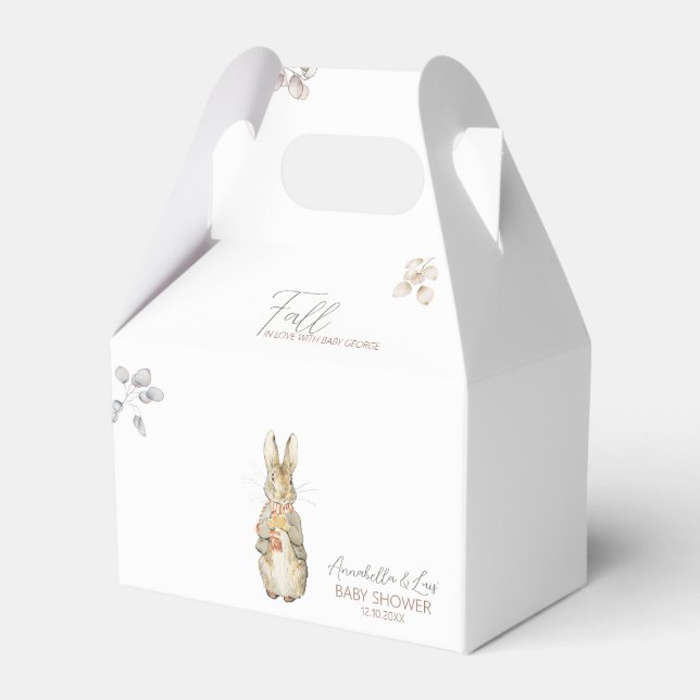 Ballotins Pierre le lapin Automne Baby shower d'hiver d'auto (Verso)
