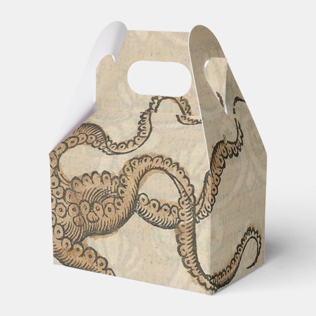 Ballotins Pieuvre Kraken Antique Faune Marine Côtière (Verso)