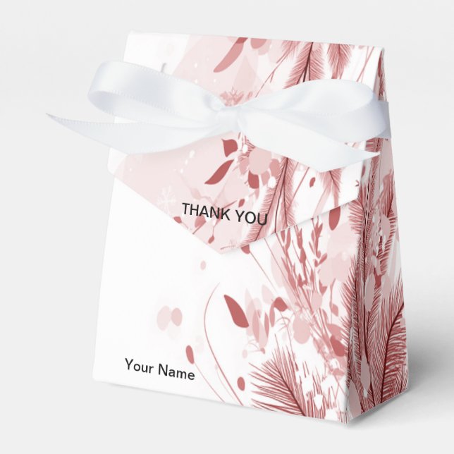 Ballotins Pin de Noël Rouge Décoration Neige Belle (Verso)