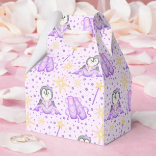 Ballotins Pingouin de Noël rose mignon