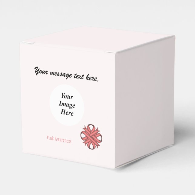 Ballotins Pink Clover Ribbon (Verso)