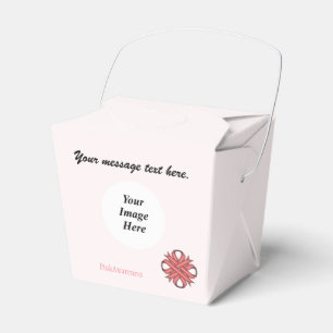 Ballotins Pink Clover Ribbon