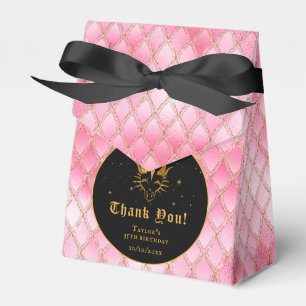Ballotins Pink Dragon Scales Or Anniversaire Merci