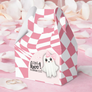 Ballotins Pink Ghost Little Boo est presque dû Baby shower