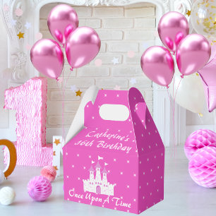 Ballotins Pink Royal Princess Castle Girl Anniversaire