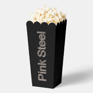Ballotins Pink Steel mot vertical noir popbox