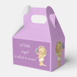 Ballotins Pique-nique bébé ange douche avec boîtier papillon