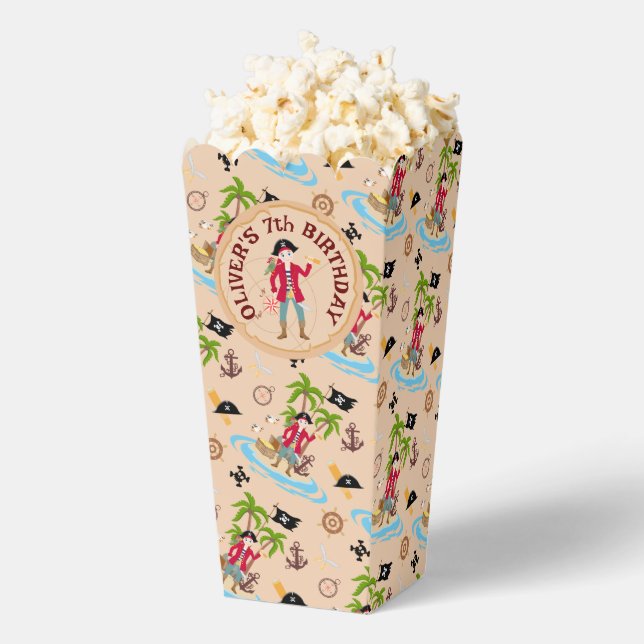 Ballotins Pirate Boy Treasure Map Amusants Anniversaire Fête (Sauté)