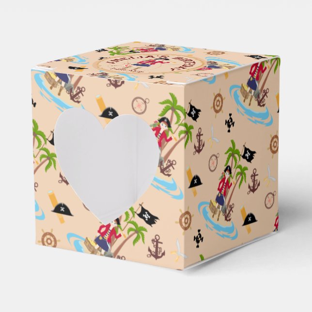 Ballotins Pirate Girl Treasure Map Amusant Anniversaire Fête (Verso)