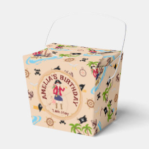 Ballotins Pirate Girl Treasure Map Amusant Anniversaire Fête